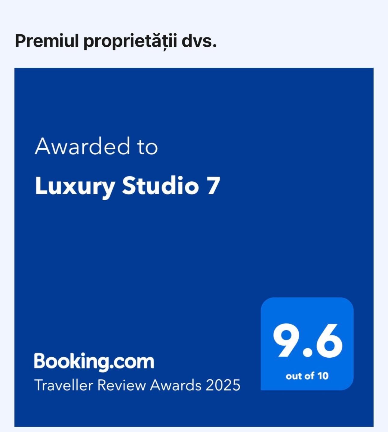 Luxury Studio 7 Roşu Extérieur photo